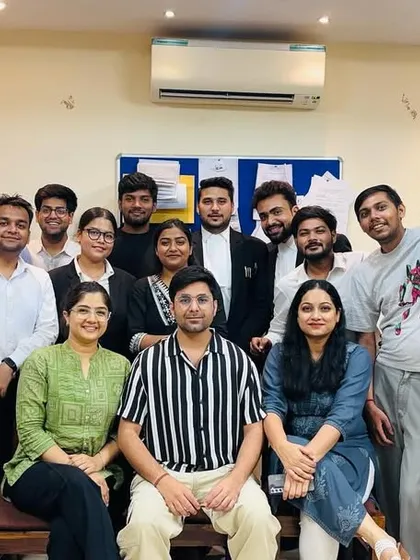 When you hire me, you get the strength of my entire team. This is us, a mix of seasoned advocates and bright legal minds, all brainstorming and preparing together to build the strongest possible case for you.