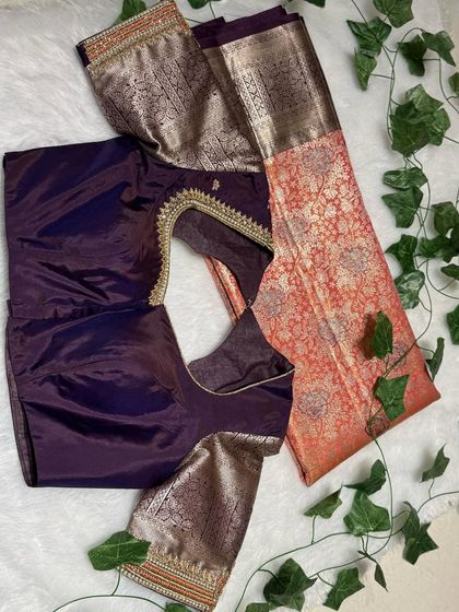 The Glamhouse - Ethnic Wear & Jewellery Rentals Modern & Chic Blouse Designs photo 61