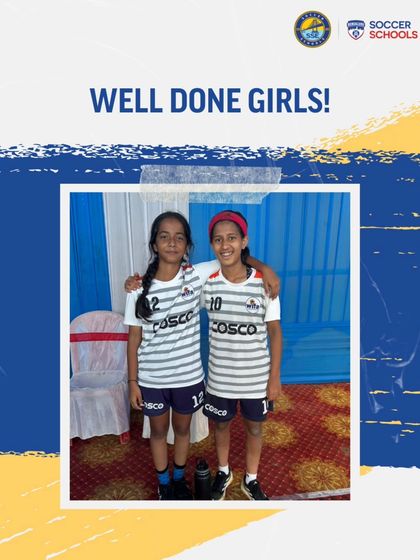 Well done, girls. A heartfelt congratulations to two of our players for their inspiring performance and reaching the semi-finals, proving that hard work and belief make anything possible.