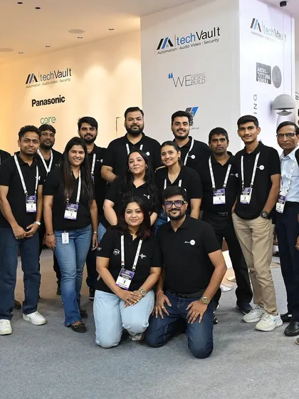 The full TechVault team at the close of a successful Day 3 at the D-arc exhibition. We are incredibly proud of the hard work and enthusiasm every team member brought to the event.