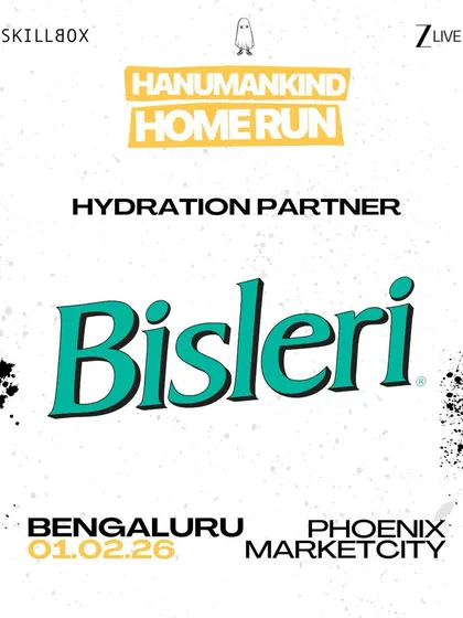 Announcing Bisleri as the hydration partner for the Hanumankind tour. We secure valuable partnerships with major brands to enhance the concert experience for attendees.