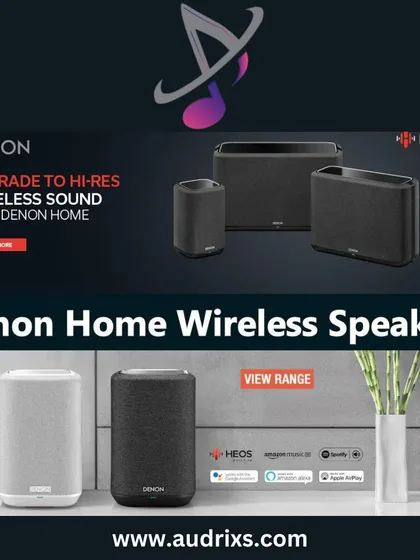 We offer the complete Denon Home series of wireless speakers. This allows us to build a flexible and scalable high-resolution audio system throughout your home, ensuring you can play any song in any room, or the same song everywhere, with perfect synchronization.