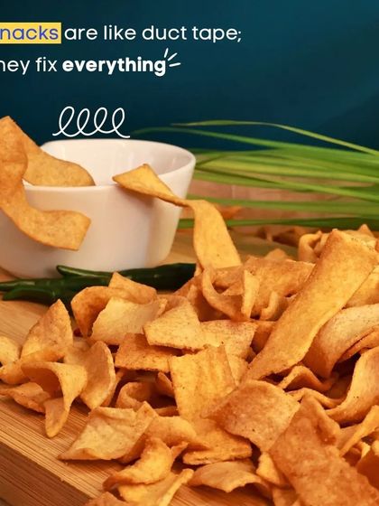 Snacks are like duct tape; they fix everything. Another relatable meme for all the snack lovers out there.