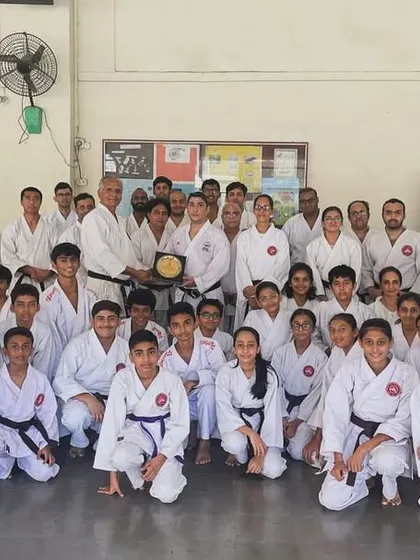 The entire group of students who participated in the special tournament training seminar. These sessions are crucial for honing the skills needed for competitive success.