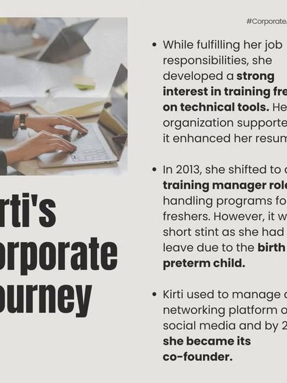 Kirti Yadav - Corporate Wellness Programs My Journey: From Engineer to Nutritionist photo 4