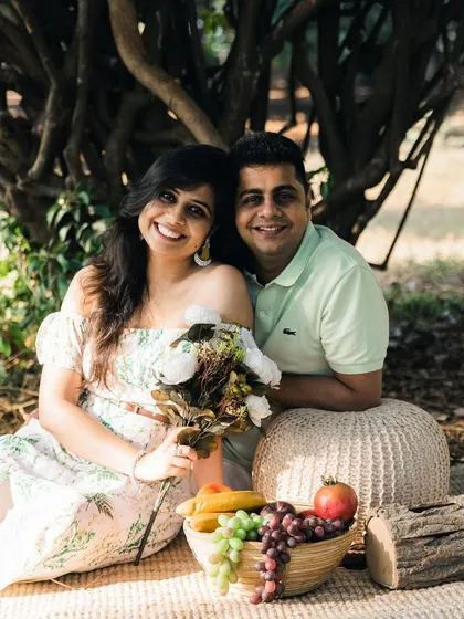 My mini sessions aren't just for kids. They are for celebrating love in all its forms. A relaxed outdoor picnic session like this is a wonderful way to capture your connection as a couple in a natural and heartfelt way.