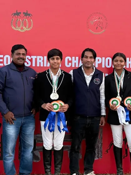 Our team celebrating multiple top placings at the CH-1 National Eventing competition. Consistent performance across the team highlights the quality of our program.
