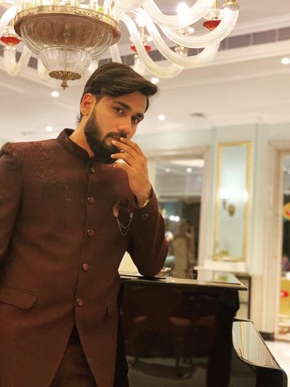 At the piano in a hotel in Siliguri before my show for Dalmia Gold Tea.