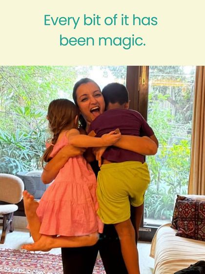 The hugs and love we get from our students are the best reward. We are more than a class; we are a family.