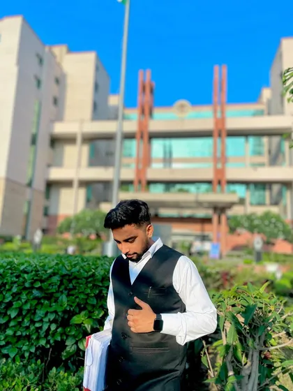 Outside the Saket District Court, one of the primary locations for my family law practice. Building a successful legal career takes time and consistent effort, much like Rome wasn't built in a day.