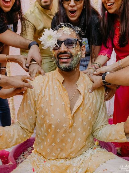 Vibrant Haldi Celebrations photo 13