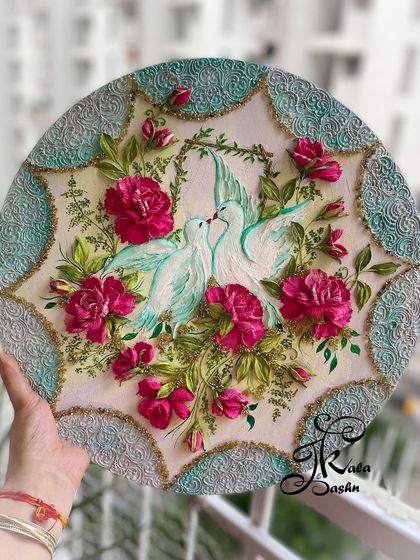 Jashn-e-Kala by Sakshi - Custom Russian Sculpture Decor Wall Art: Birds, Blooms & Whimsy photo 95