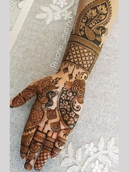 Sonu - Bridal & Wedding Mehndi Intricate Bridal Designs photo 59