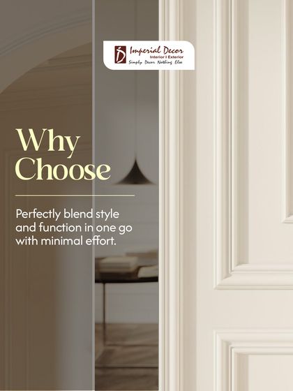 Why choose mouldings? Because they perfectly blend style and function with minimal effort. This close-up shows the clean, classic detail that panel mouldings add to a door frame and wall.