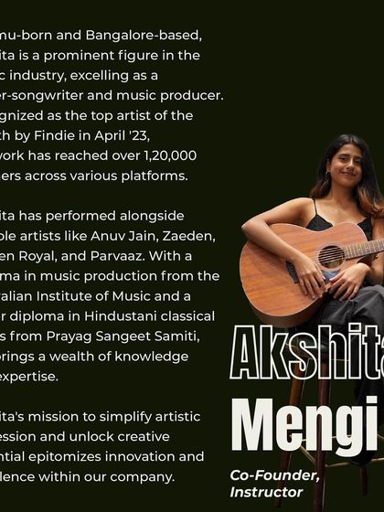 Introducing myself as a co-founder and instructor at The Blue Cat Recording Co. It's a joy to help simplify artistic expression for others.