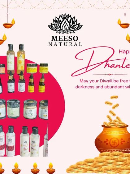 Wishing everyone a Happy Dhanteras with a showcase of my full product range. May your life be as bright and glowing as healthy skin.