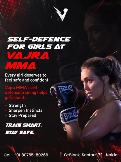 We believe every girl and woman deserves to feel safe and confident. Our self-defense training is not just about moves; it's about building strength, sharpening your instincts, and always being prepared. Train smart, stay safe.