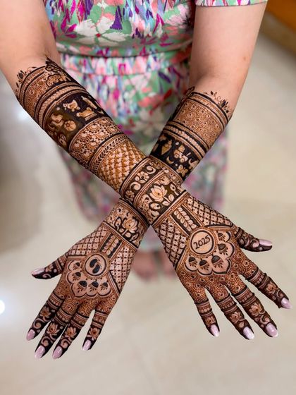 Mitali - Mehendi for Special Occasions Celebrating New Beginnings: Baby Shower Mehendi photo 39