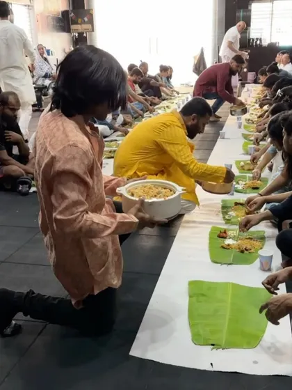 This is the real Cali OG. We're a community that loves to eat together just as much as we love to train together. The biryani is a tradition.