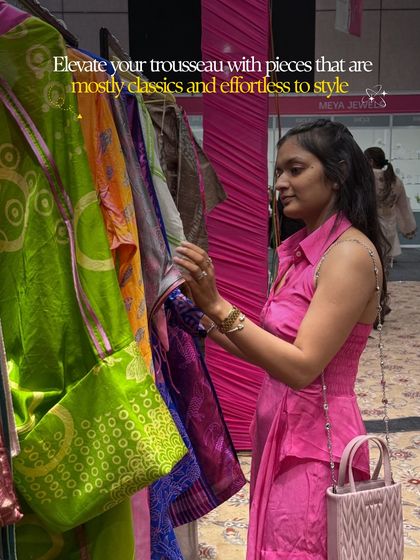 A key tip for wedding planning: elevate your trousseau with pieces that are classics and effortless to style for years to come.