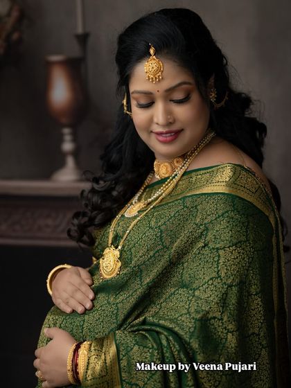 Veena Pujari - Special Occasion Makeup and Hairstyling Maternity & Baby Shower Glow photo 18