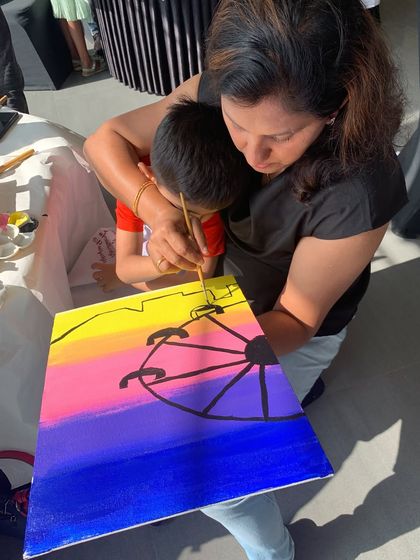 Paint Bar - Private Paint Parties Creative Team Building photo 21