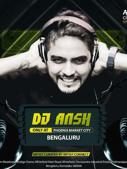 The flyer for my mini-concert experience at Phoenix Marketcity, a massive outdoor event.