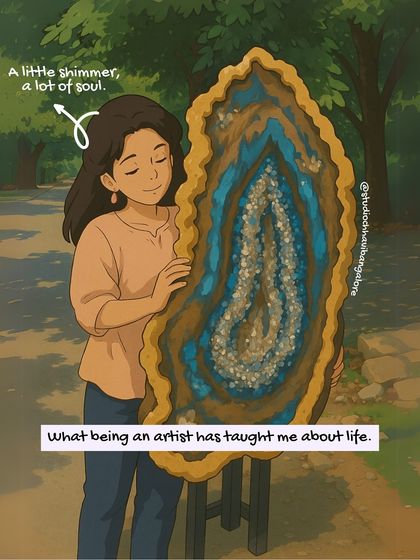 Studio Chhavi - Custom Art & Decor Commissions Behind the Art: My Journey & Process photo 15