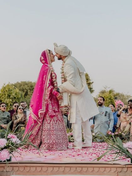 Our first kiss as husband and wife. A perfect moment that sealed our commitment to a lifetime together.