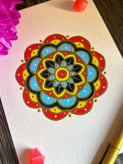 Vibrant & Colorful Mandalas photo 12