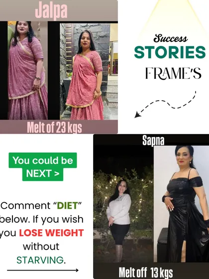 This is what real, sustainable transformation looks like. Jalpa and Sapna achieved their goals not by starving, but by learning to eat right with wholesome, home-style food. Their journey is proof that you can lose weight and feel amazing without extreme diets.