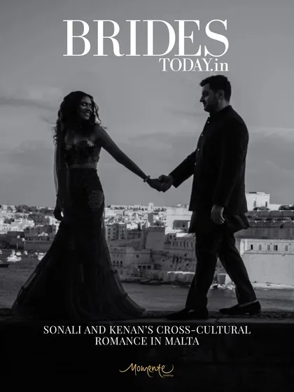 I am so proud to see this beautiful cross-cultural wedding in Malta featured on the cover of Brides Today. We blended Indian and Turkish traditions against the stunning Mediterranean landscape to create something truly special.