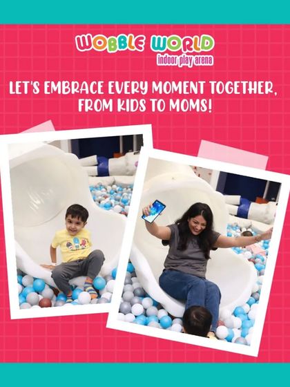 It's not just for kids! We love seeing parents join in on the fun, creating wonderful shared memories on the slides and in the ball pit.