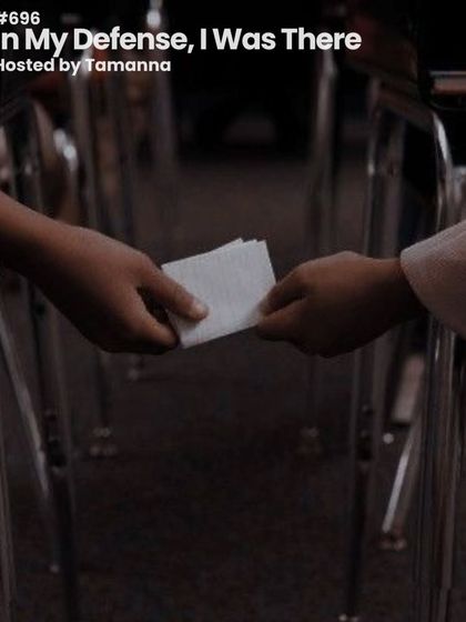 "In My Defense, I Was There." This intriguing prompt led to stories about perspective, memory, and justification. We wrote from the point of view of characters defending their actions in a pivotal moment.