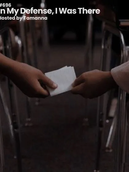 "In My Defense, I Was There." This intriguing prompt led to stories about perspective, memory, and justification. We wrote from the point of view of characters defending their actions in a pivotal moment.