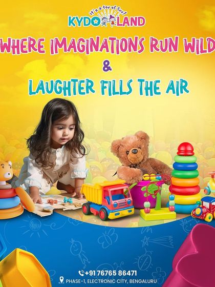 This is a space where imaginations are encouraged to run wild. Through creative play with toys like stacking rings and colorful trucks, children develop their cognitive skills and storytelling abilities.
