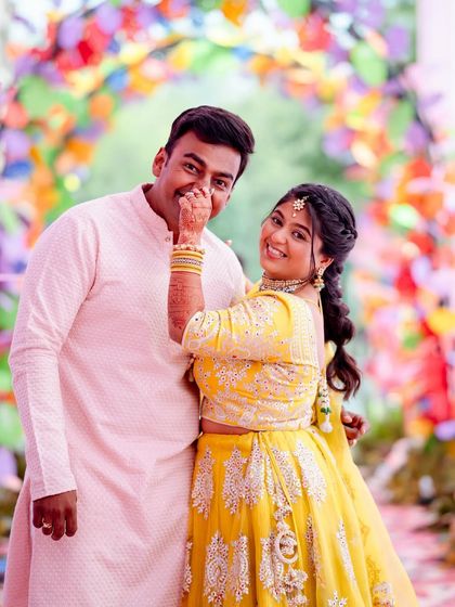 The Celebration Begins: Haldi, Mehndi & More 🌈 photo 10