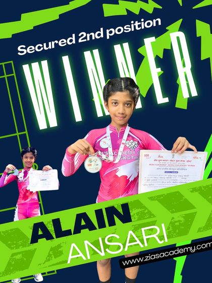 A big congratulations to Alain Ansari for securing 2nd position in her category at the Nehru Yuva Kendra championship. Her speed and spirit were outstanding.
