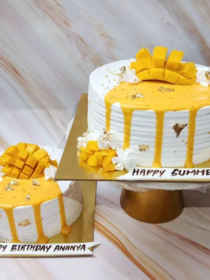 When mango season hits, my kitchen is filled with the sweet smell of these fresh mango cakes. Made with pure Alphonso mango pulp, they are the ultimate summer celebration treat.