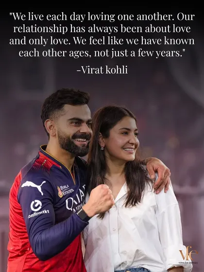 Virat's words about feeling like they've "known each other for ages" points to a soul-level connection that goes beyond the time you've been together. This is the feeling of "home."