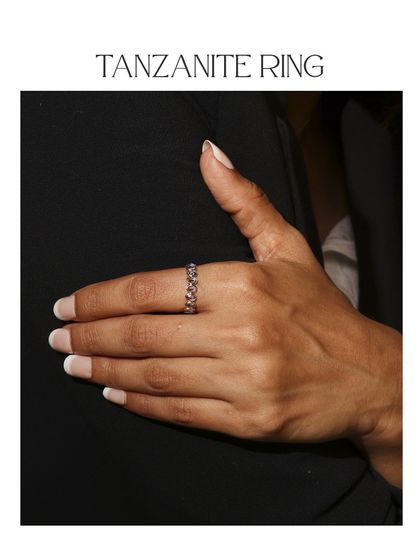 The Tanzanite Ring, with its unique blue-violet hue, offers a touch of sophisticated color for everyday wear or special occasions.