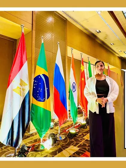 Here I am at the BRICS Chamber of Commerce & Industry in New Delhi. We are proud to engage in conversations that shape the future of business, innovation, and sustainable infrastructure.