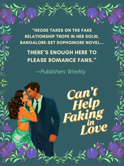 My upcoming desi fake dating romance, *Can't Help Faking in Love*, received a solid review from Publishers Weekly. They highlighted the Bangalore setting and its appeal to romance fans.