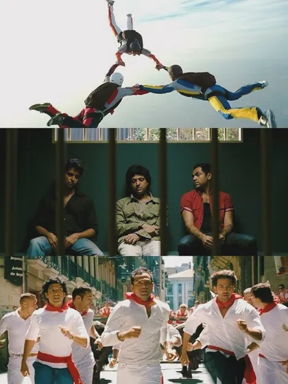 The three musketeers, three iconic adventures, and a menu to match. Our ZNMD Gourmet Cinema experience captures the essence of the film's adventures, from skydiving to the Tomatina festival, through food.