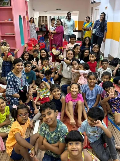 More moments from my travels to schools across the country, each one a unique and joyful experience. From interactive workshops to large assembly performances, I tailor each session to the school's needs.