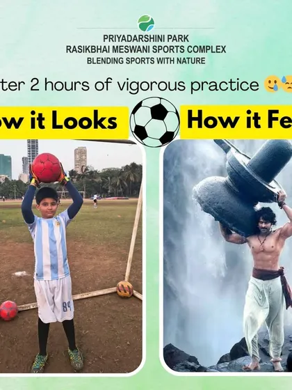 This is how our young warriors feel after two hours of vigorous practice. We push them to build strength and endurance, but we always make sure to keep the fun in football.