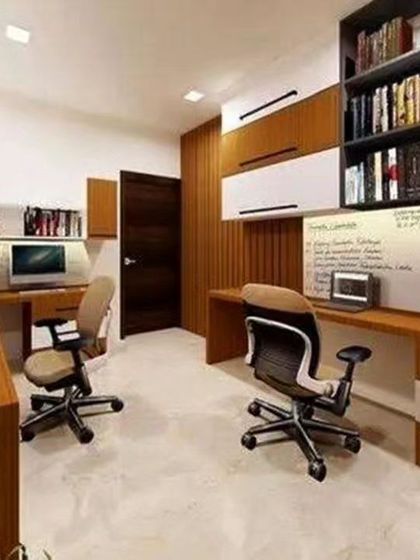Home Interior - Bedroom & Wardrobe Design Integrated Study & Work Desks photo 4