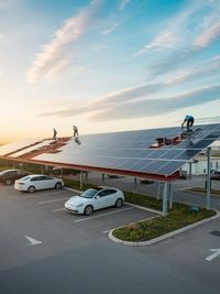 Solar Carport & Elevated Structure Installation