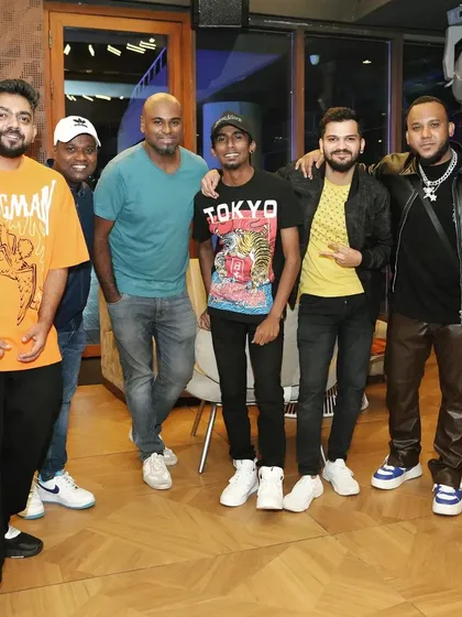 Catching up with my fellow DJ brothers at the High Ultra Music Festival. Being part of the city's vibrant hip-hop and electronic music scene is a blessing.