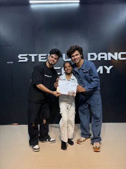 Saroj, another student who has successfully completed the training.